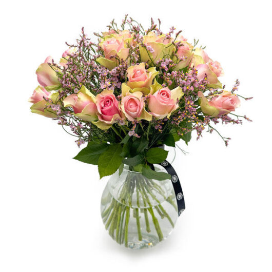 Blush Rose Bouquet - Deluxe